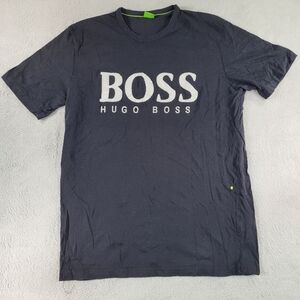Hugo Boss Men's Dark Gray Logo T-Shirt